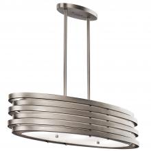Kichler 43303NI - Oval Chandelier/Pendant 3Lt