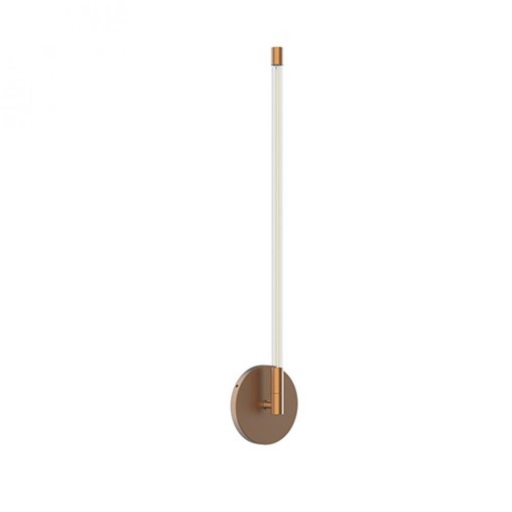 Motif 22-in Brushed Gold LED Wall Sconce