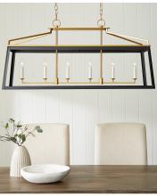 Visual Comfort & Co. Studio Collection CC1586MBKBBS - Carlow Linear Lantern