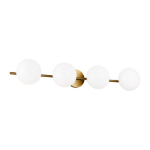 Visual Comfort & Co. Studio Collection EV1014BBS - Lune 4Lt Brushed Brass Vanity